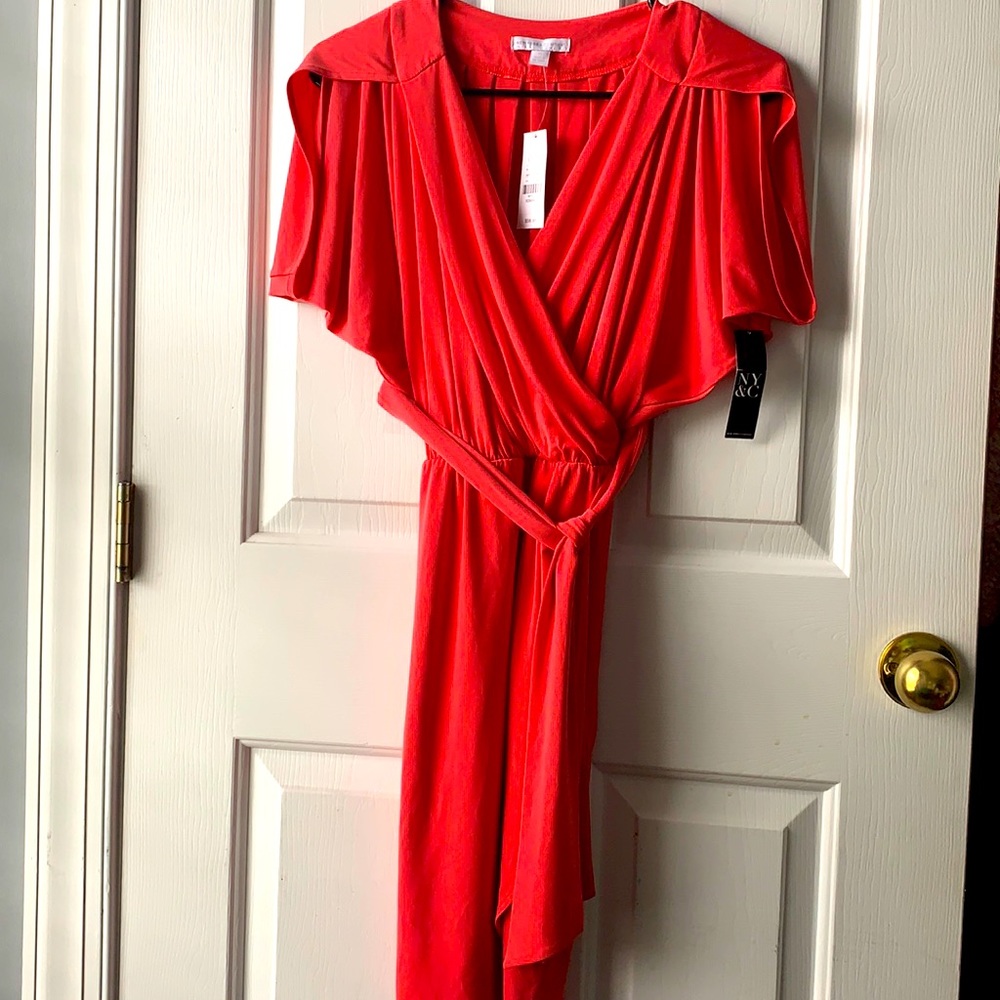 Pink NY&C dress. Never worn! New with tags !